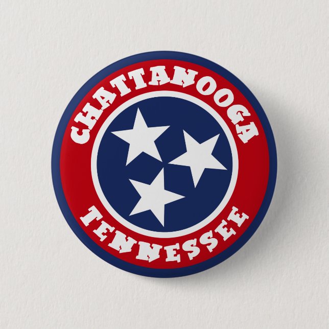 Chattanooga, Tennessee Button (Front)