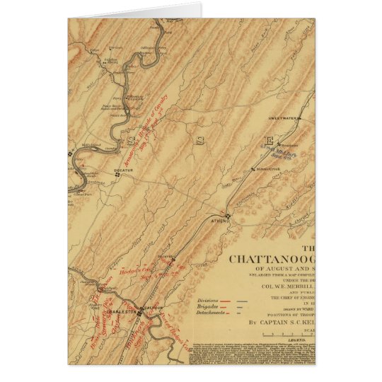 Chattanooga, Tennessee Card
