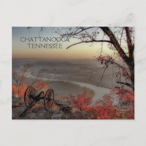 Chattanooga Tennessee from Lookout Mountain Postcard