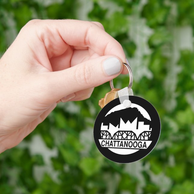 Chattanooga Tennessee Keychain (Hand)