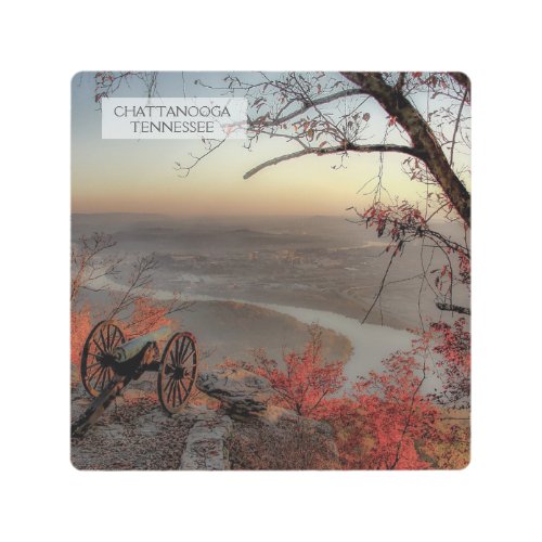 Chattanooga Tennessee Lookout Mountain Civil War Metal Print