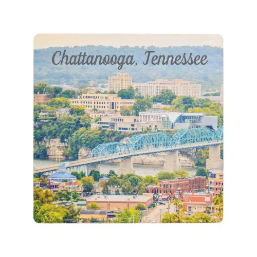 Chattanooga Tennessee Lookout Mountain Riverboat Metal Print