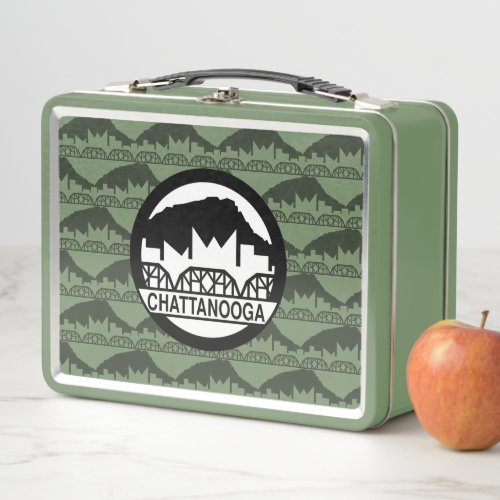 Chattanooga Tennessee Metal Lunchbox