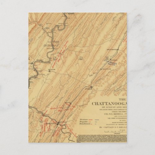 Chattanooga Tennessee Postcard