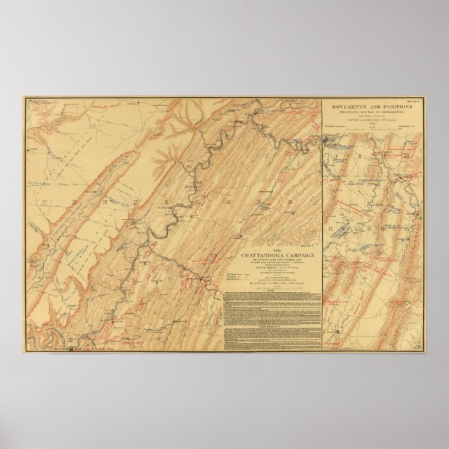 Chattanooga, Tennessee Poster (Front)