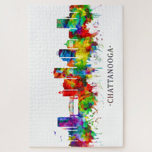 Chattanooga Tennessee Skyline Jigsaw Puzzle