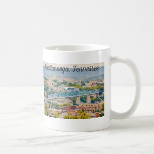 Chattanooga Tennessee Skyline Mug