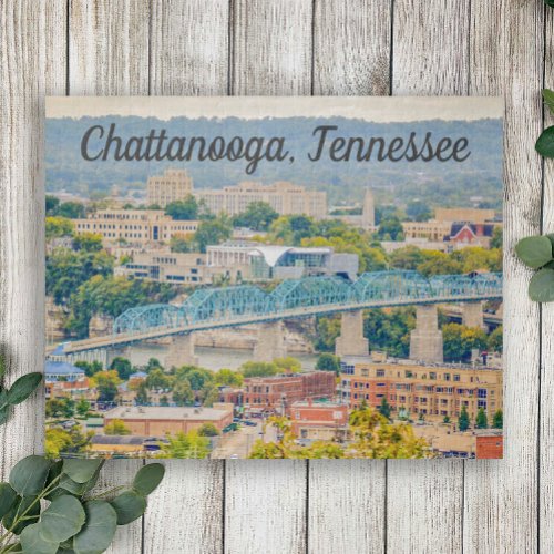 Chattanooga Tennessee Skyline Photo Jigsaw Puzzle