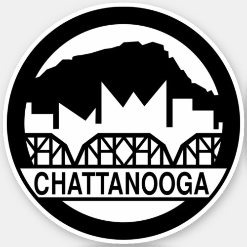 Chattanooga Tennessee Sticker