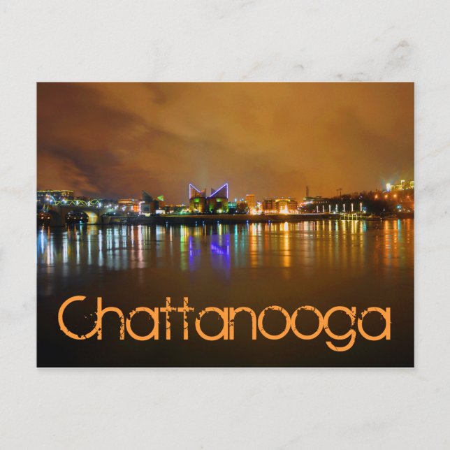 Chattanooga, Tennessee, U.S.A. Postcard (Front)