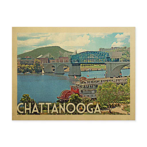 Chattanooga Tennessee Vintage Travel Postcard