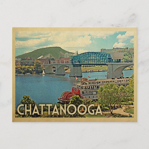 Chattanooga Tennessee Vintage Travel Postcard