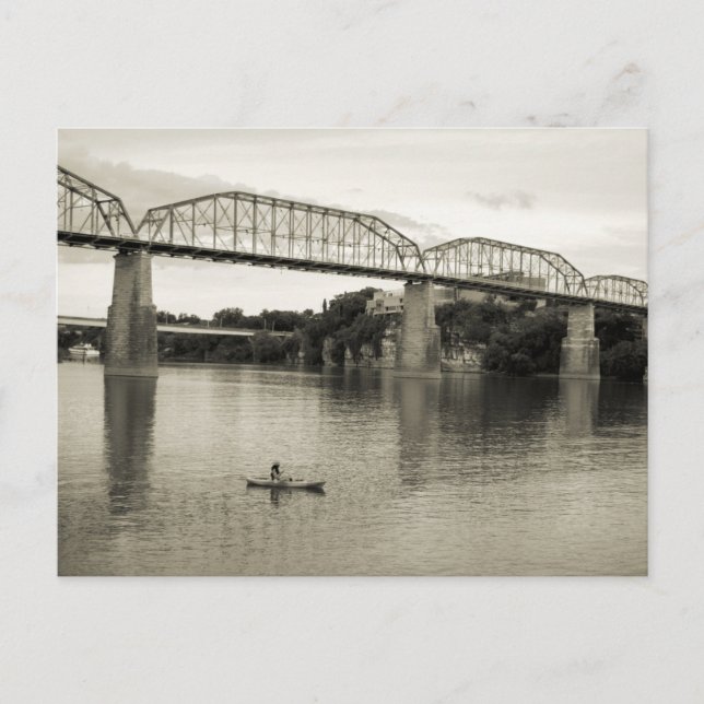 Chattanooga, TN - Walnut Street Bridge Postcard (Front)