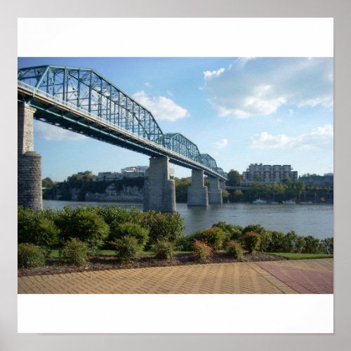 Chattanooga Walking Bridge Print