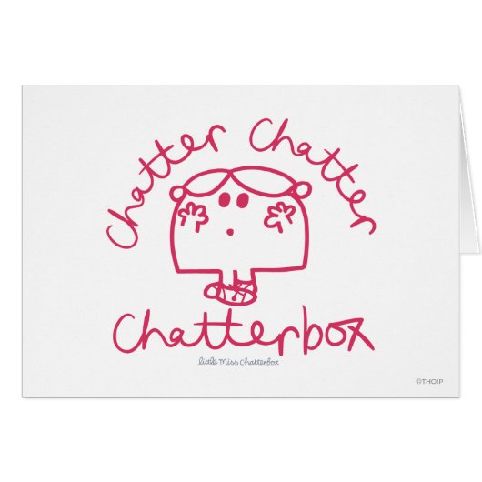 Chatter Chatter Chatterbox Cards (Front Horizontal)