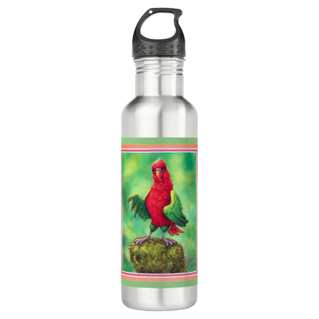 Chattering Lory Water Bottle (Front)