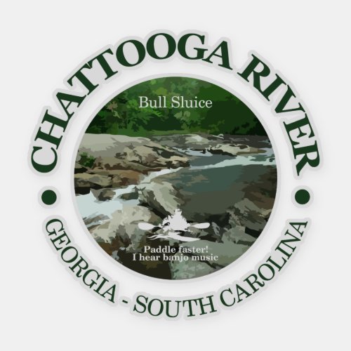 Chattooga River BS Sticker