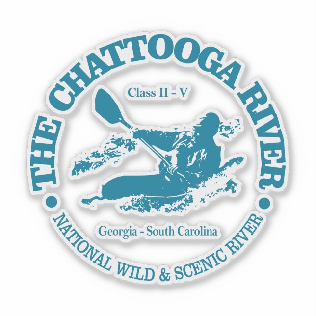 Chattooga River (K2) Sticker (Front)
