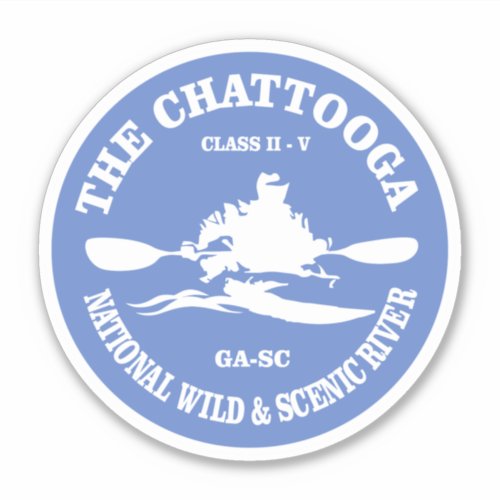 Chattooga River rd Sticker