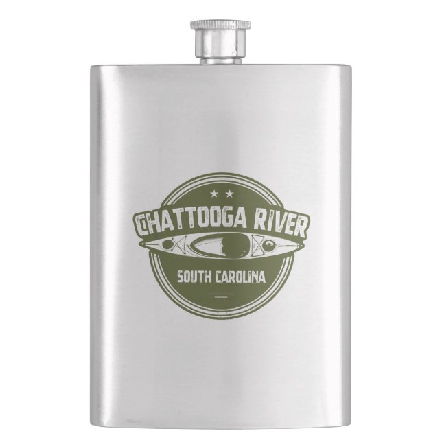 Chattooga River, South Carolina Flask (Front)