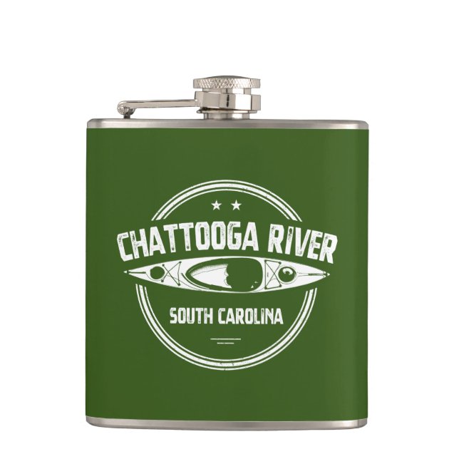Chattooga River, South Carolina Flask (Front)
