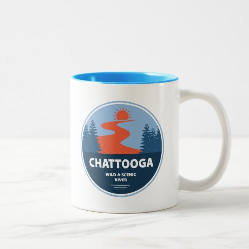 Chattooga Wild And Scenic River Two_Tone Coffee Mug