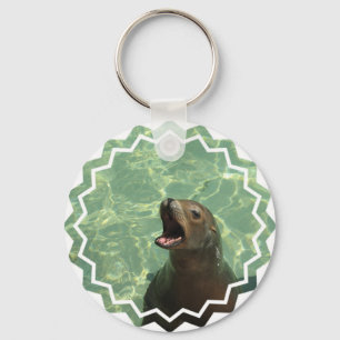 Chatty Sea Lion Keychain