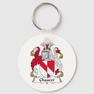 Chaucer Family Crest Keychain