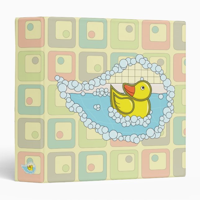 Chaucer the Rubber Duck Binder (Front/Spine)