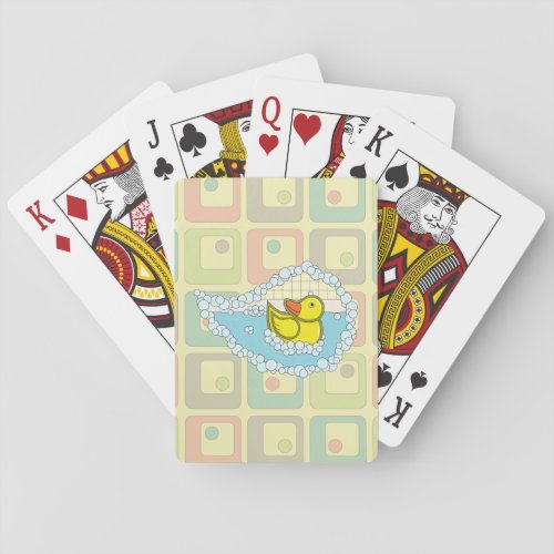 Chaucer the Rubber Duck Classic Playing Cards