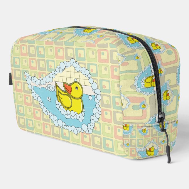 Chaucer the Rubber Duck Dopp Kit (Right Corner)
