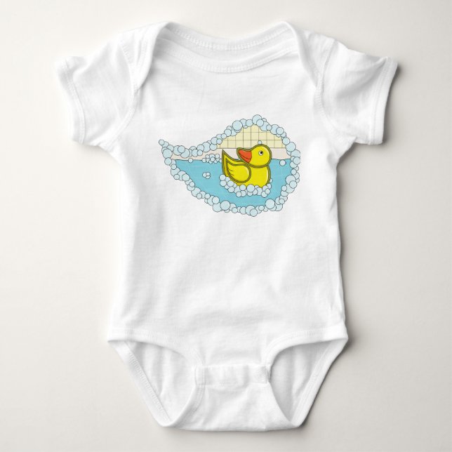 Chaucer the Rubber Duck Kid's and Baby Shirt (Front)