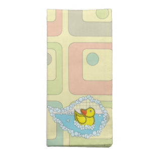 Chaucer the Rubber Duck Napkin