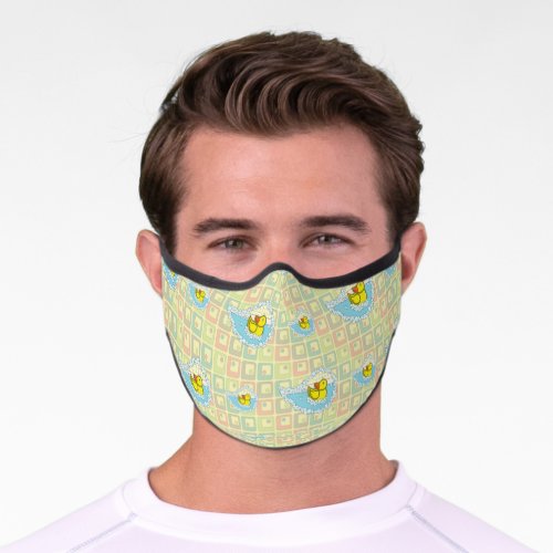 Chaucer the Rubber Duck Premium Face Mask