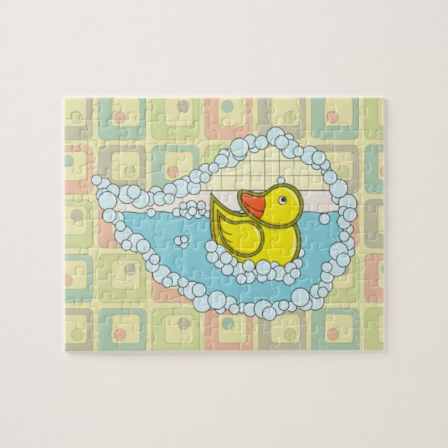 Chaucer the Rubber Duck Puzzle (Horizontal)