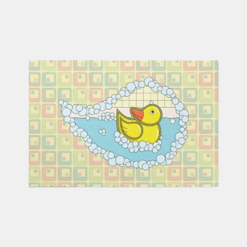 Chaucer the Rubber Duck Rug