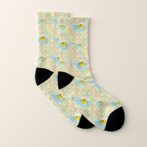 Chaucer the Rubber Duck Socks