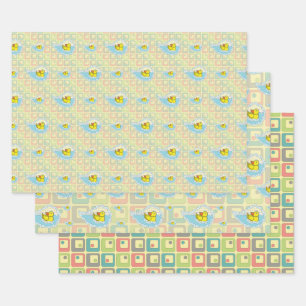 Chaucer the Rubber Duck Wrapping Paper Set