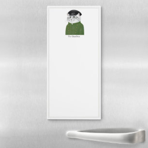 CHAUFFEUR CAT Magnetic Notepad