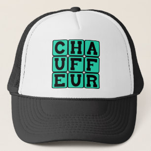 Chauffeur, Limo Driver Trucker Hat