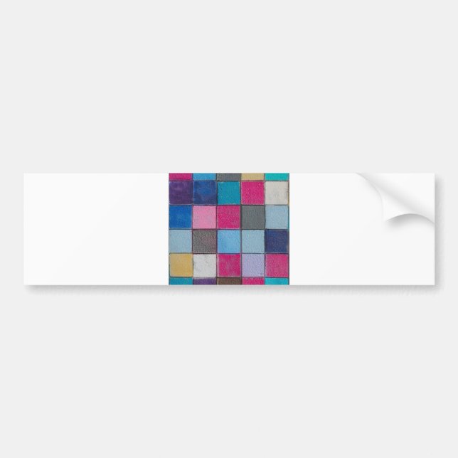 chaulk colors bumper sticker (Front)