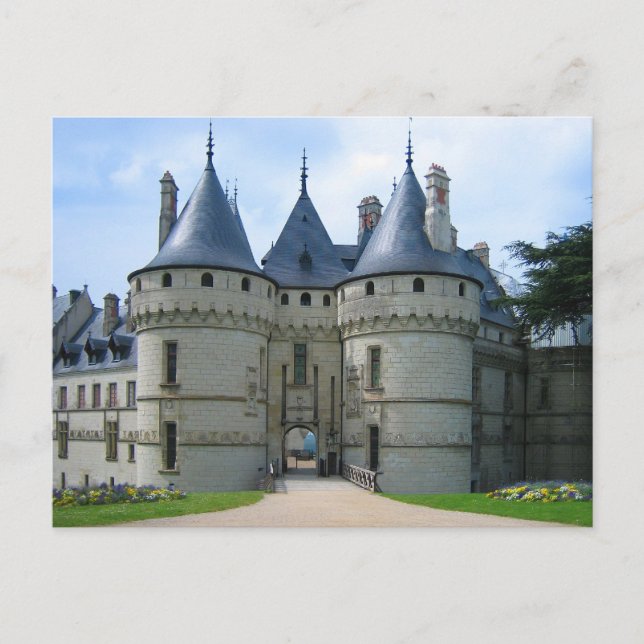 Chaumont sur Loire Castle Postcard (Front)