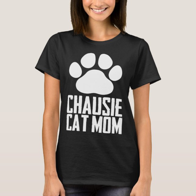 Chausie cat  Chausie  Chausie kitten T-Shirt (Front)