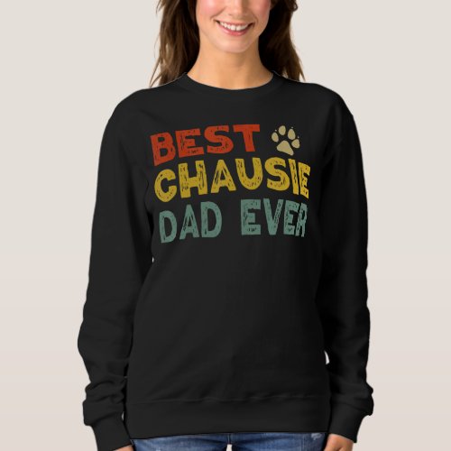 Chausie Cat Dad Owner Breeder  Kitten Sweatshirt