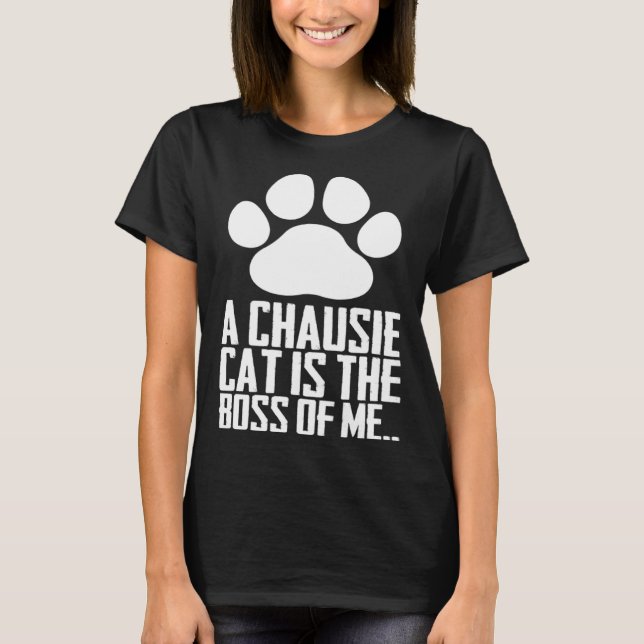 Chausie kitten  Chausie mom  Chausie dad  1 T-Shirt (Front)