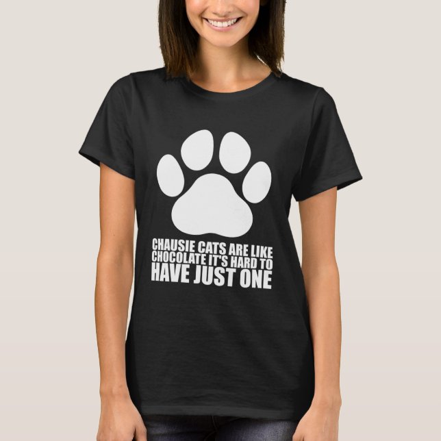Chausie kitten  Chausie women  Chausie men T-Shirt (Front)
