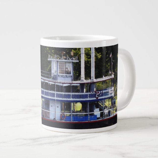 Chautauqua Belle on Lake Chautauqua Giant Coffee Mug (Front Right)