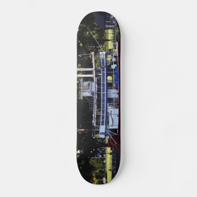 Chautauqua Belle on Lake Chautauqua Skateboard Deck (Front)