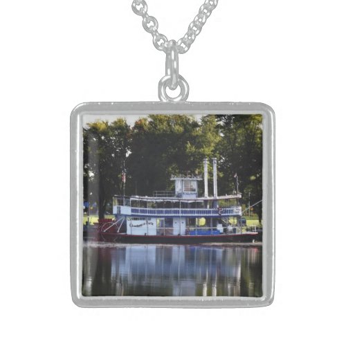 Chautauqua Belle on Lake Chautauqua Sterling Silver Necklace