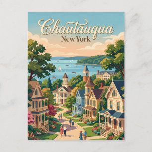 Chautauqua, New York Postcard